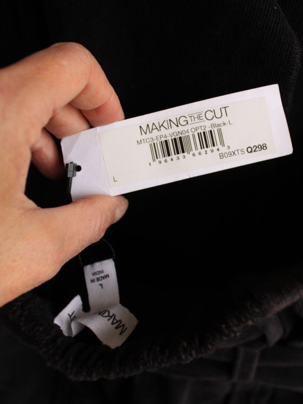 Making the Cut Womens Jumpsuit, NWT Black, Size Large, Volup Romper with pockets - Picture 6 of 13